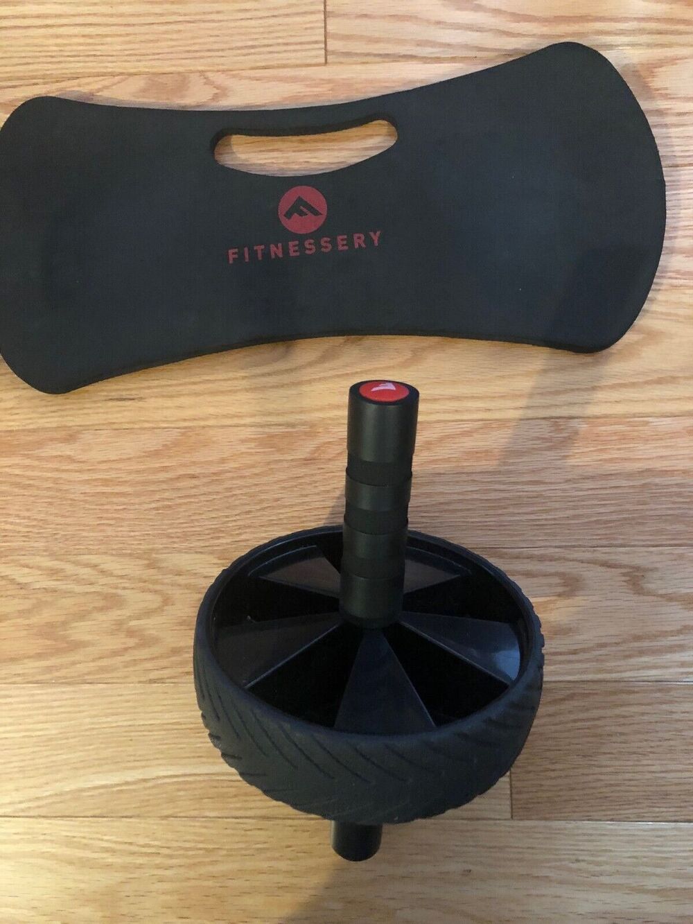 Ab Roller Exercise Wheel and Knee Pad for Abs‎ Workout by Fitnessery
